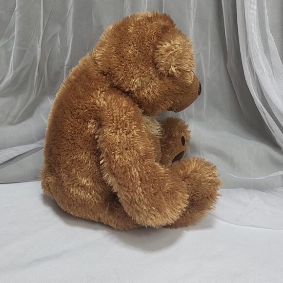 GUND Slumbers 12" Teddy Bear Plush Stuffed Animal Toy Brown Tan Cuddly Soft VTG - Picture 4 of 12